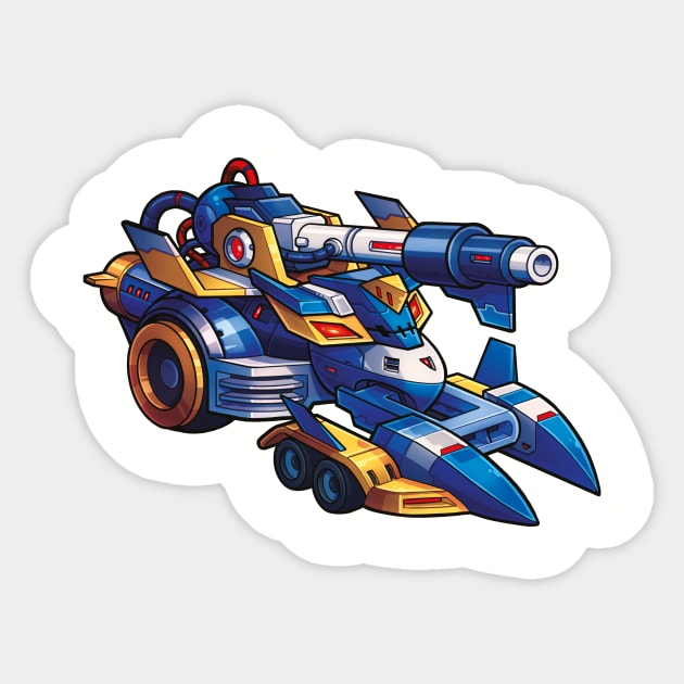 Micro Bots - Turbo Sticker by Prometheus Game Labs